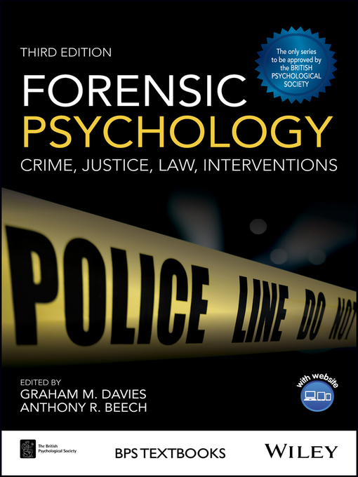 Title details for Forensic Psychology by Graham M. Davies - Available